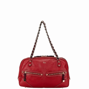 Gucci  Leather Shoulder Bag (Pre-Owned)
