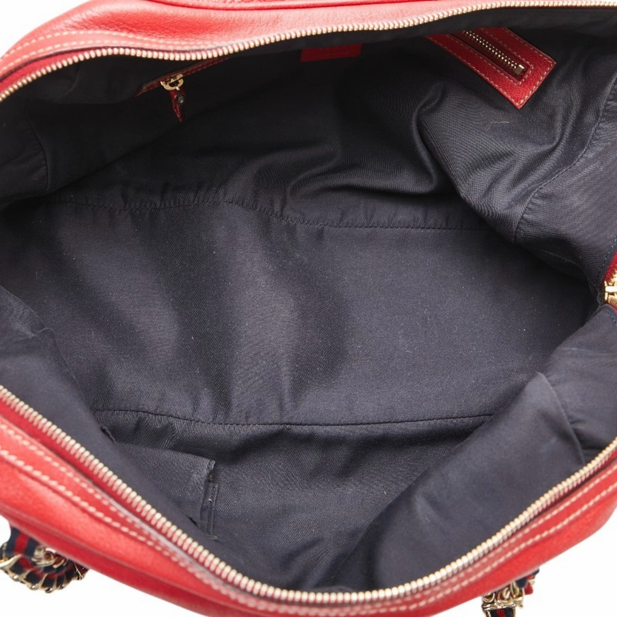Gucci  Leather Shoulder Bag (Pre-Owned)