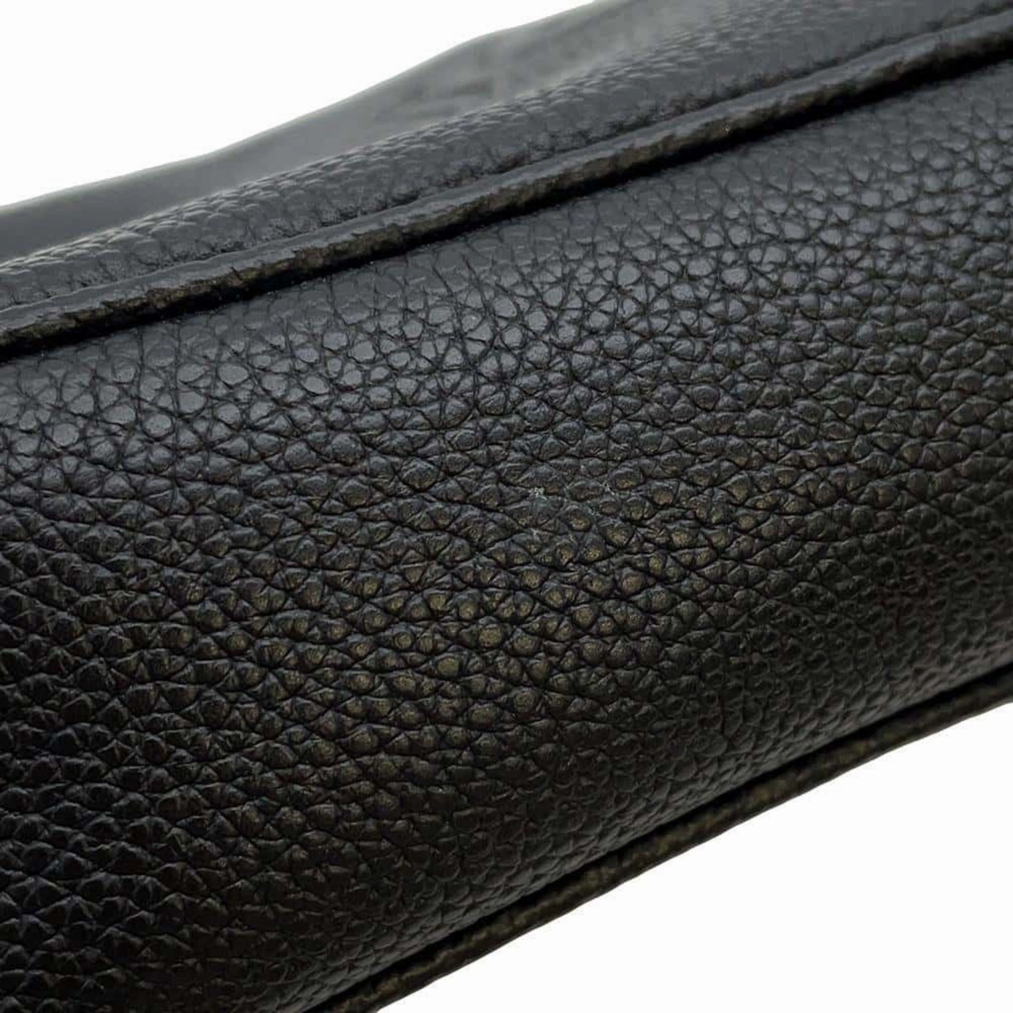 Gucci  Leather Shoulder Bag (Pre-Owned)