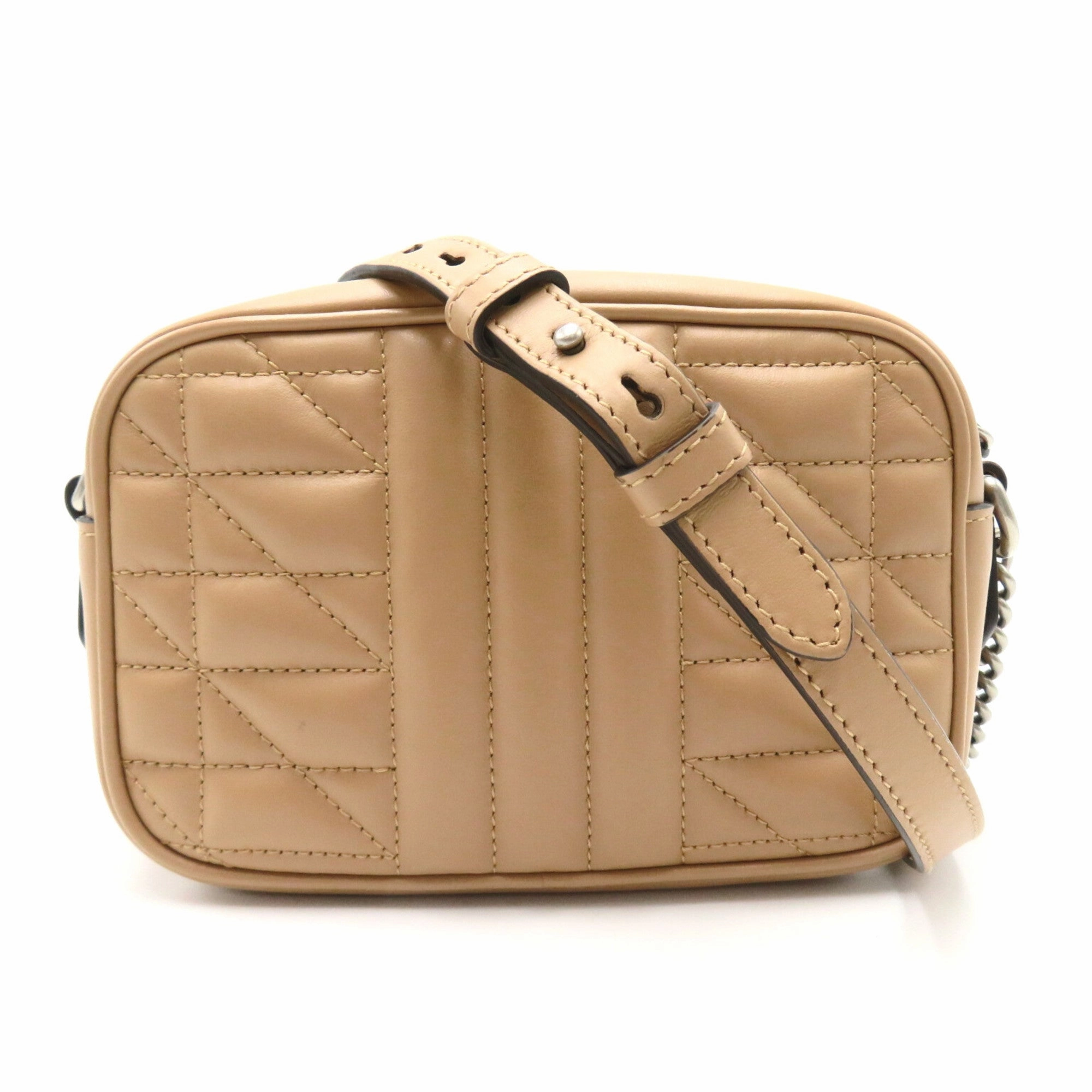 Gucci  Leather Shoulder Bag (Pre-Owned)