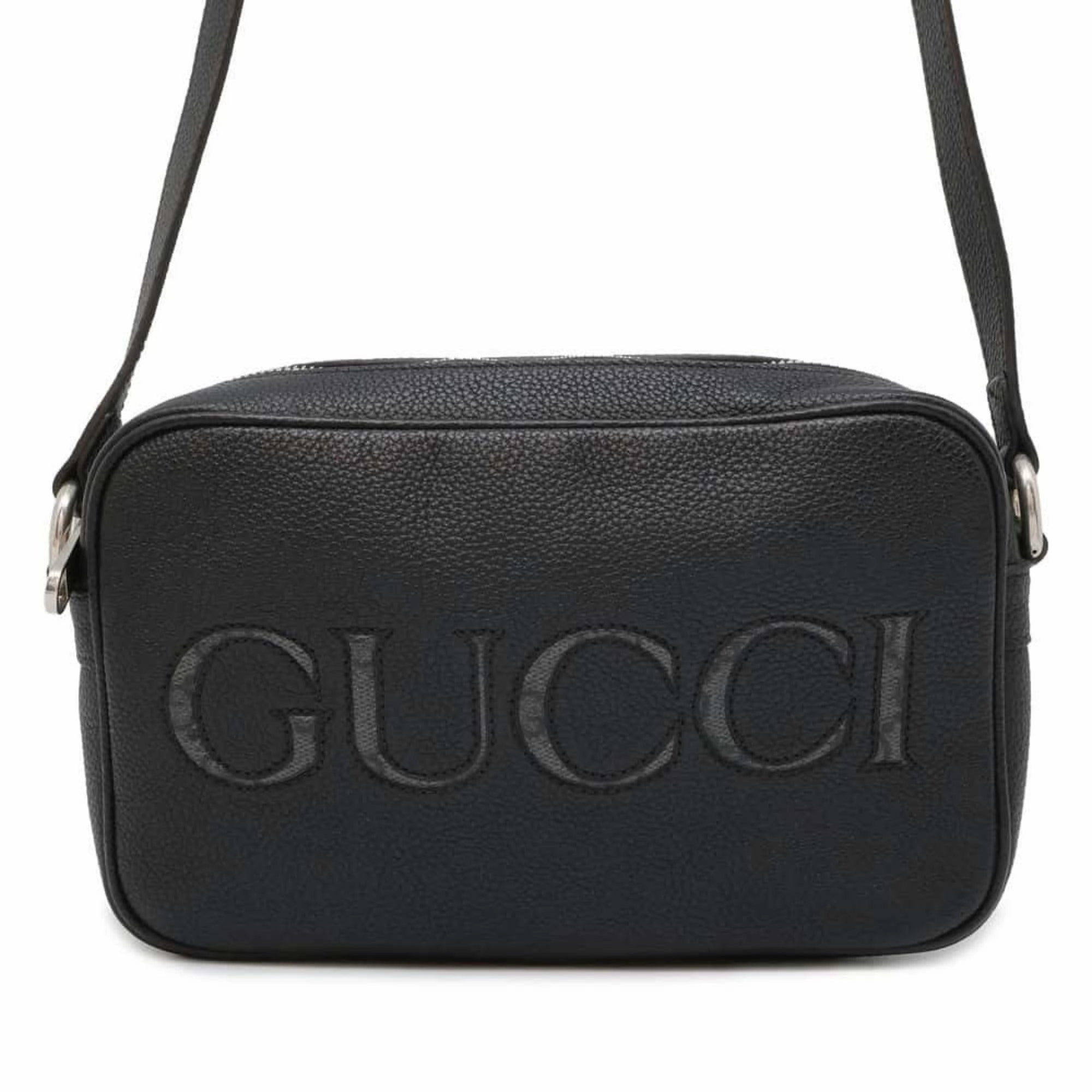 Gucci  Leather Shoulder Bag (Pre-Owned)