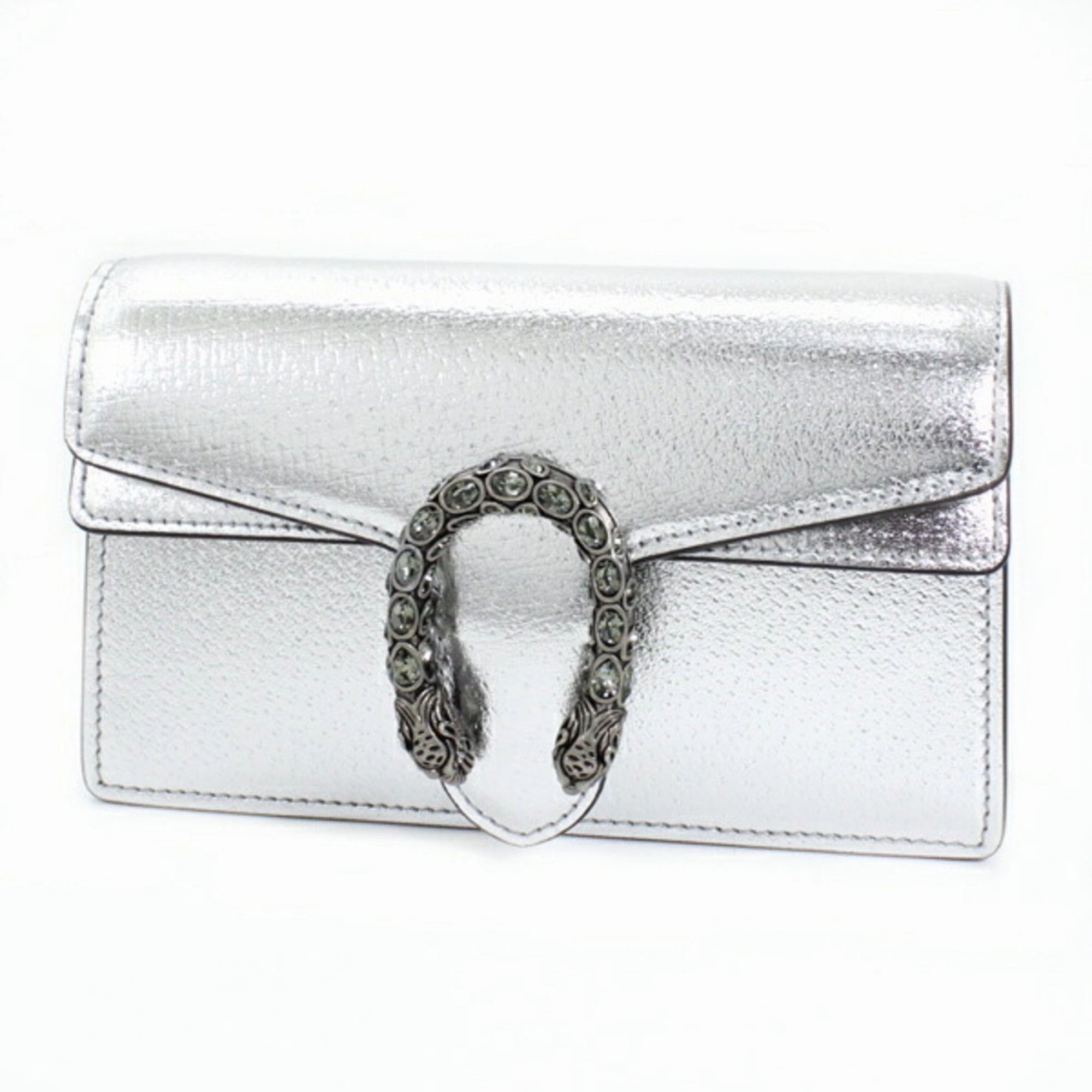 Gucci  Leather Shoulder Bag (Pre-Owned)