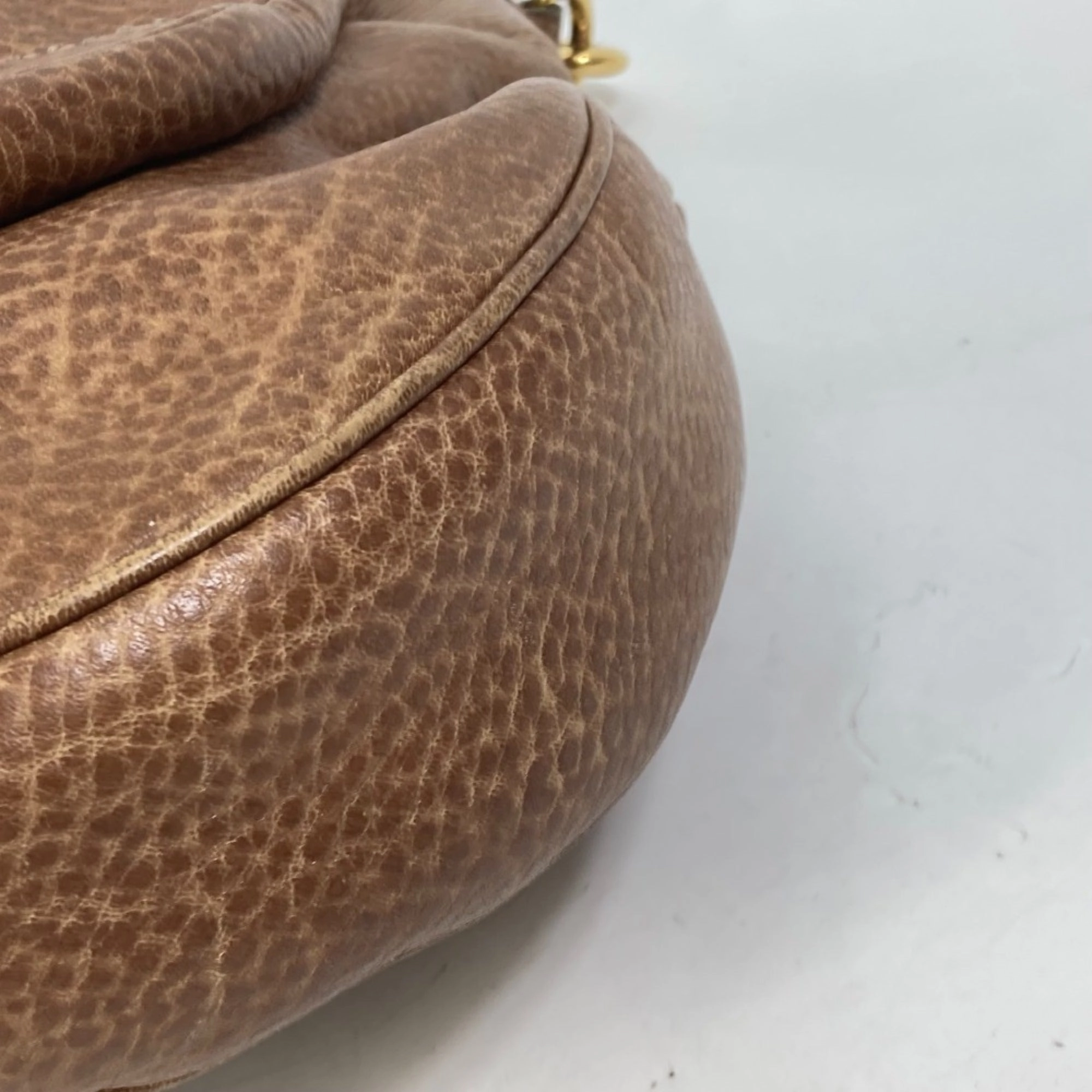 Gucci  Leather Shoulder Bag (Pre-Owned)