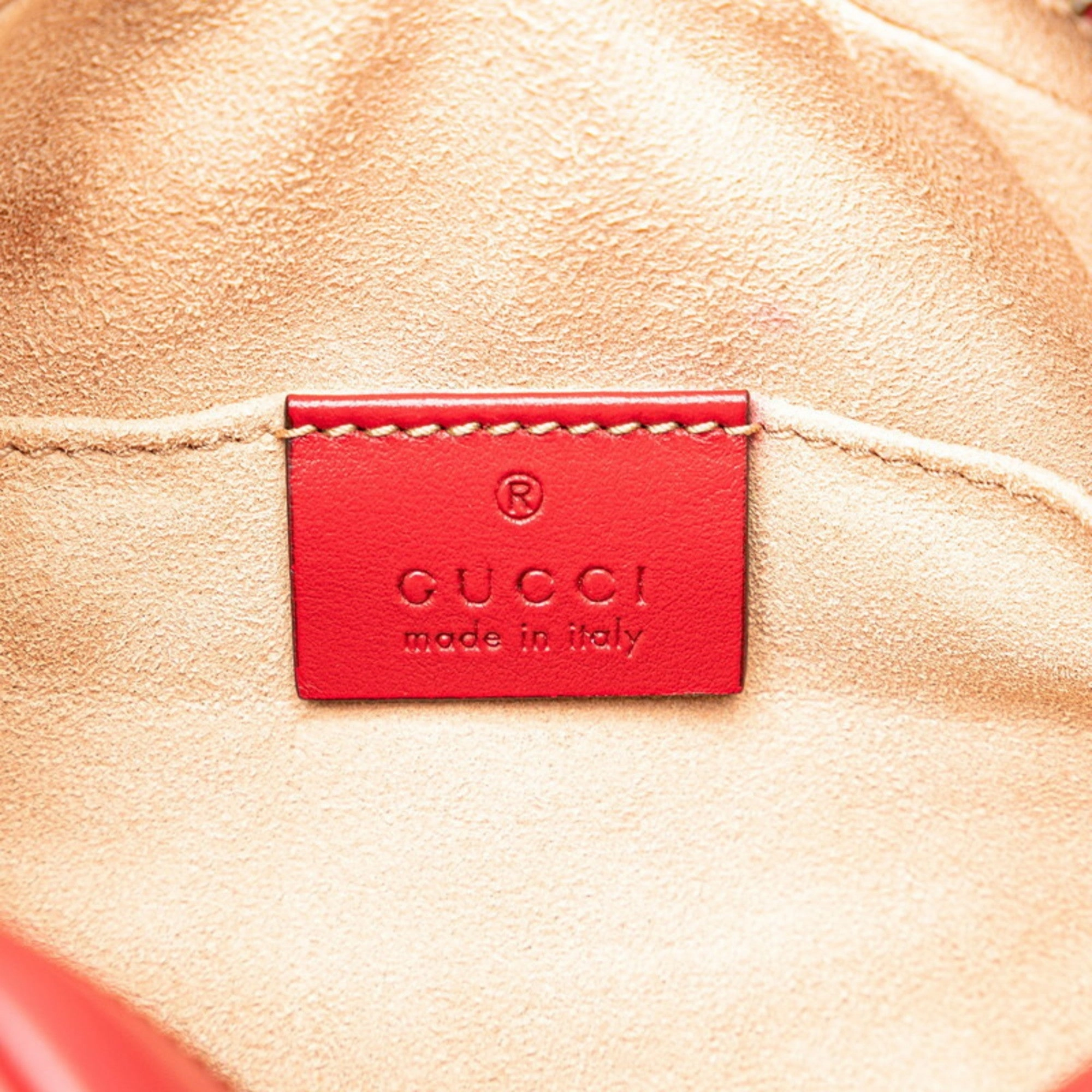 Gucci  Leather Shoulder Bag (Pre-Owned)