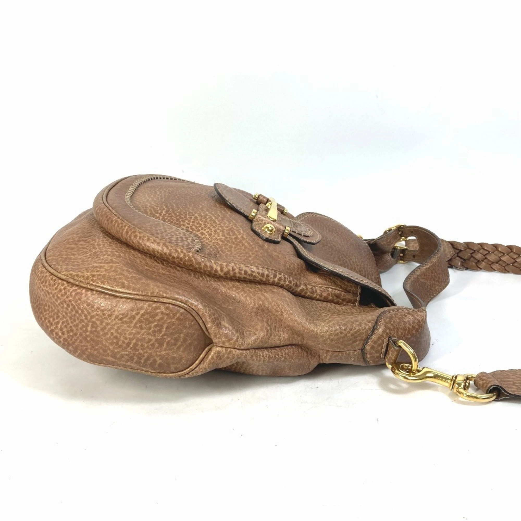 Gucci  Leather Shoulder Bag (Pre-Owned)