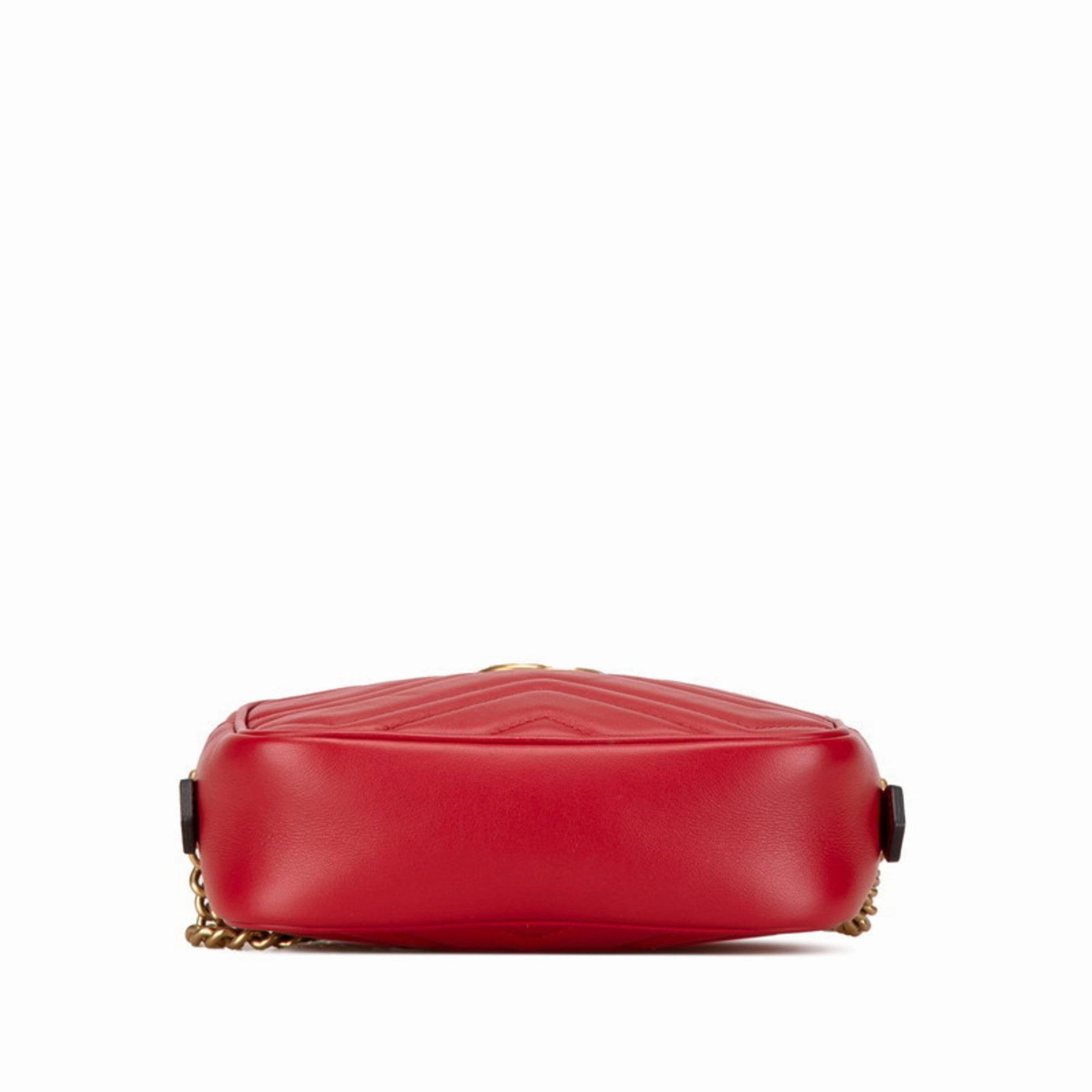 Gucci  Leather Shoulder Bag (Pre-Owned)
