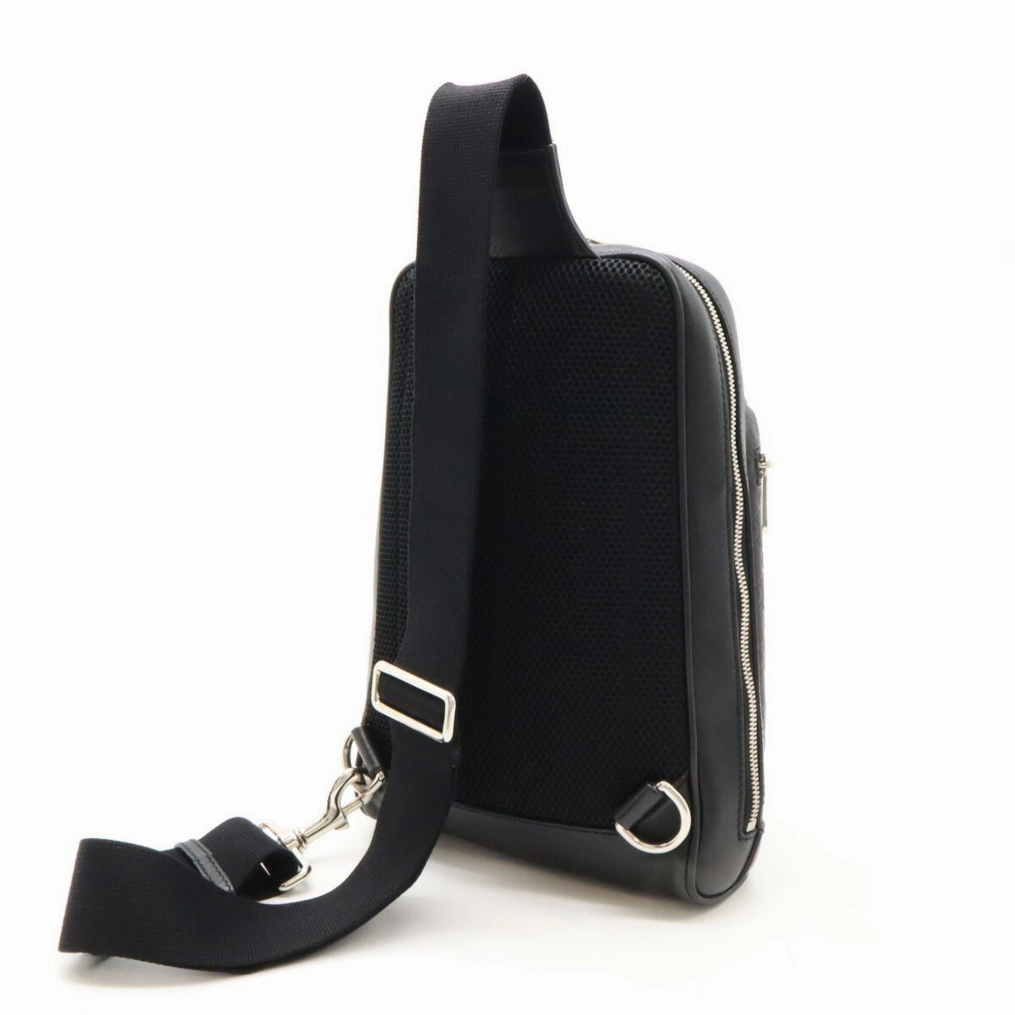 Gucci  Leather Shoulder Bag Sling Bag (Pre-Owned)