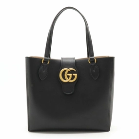 Gucci  Leather Shoulder Bag Tote Bag (Pre-Owned)
