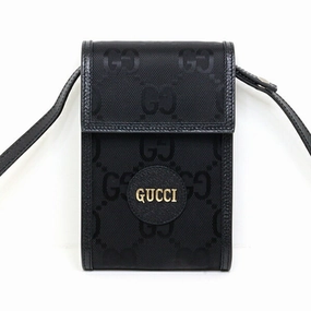 Gucci  Nylon Leather Shoulder Bag (Pre-Owned)