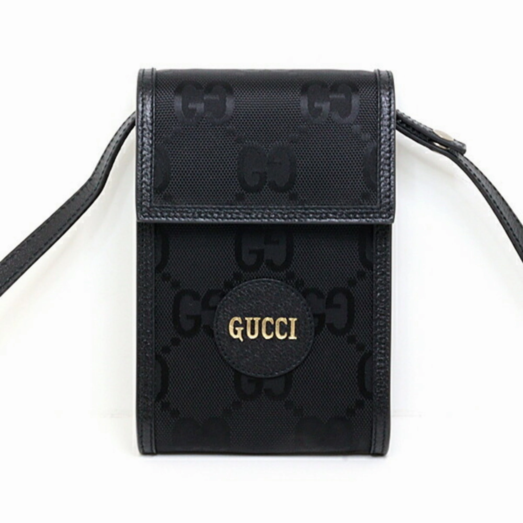 Gucci  Nylon Leather Shoulder Bag (Pre-Owned)