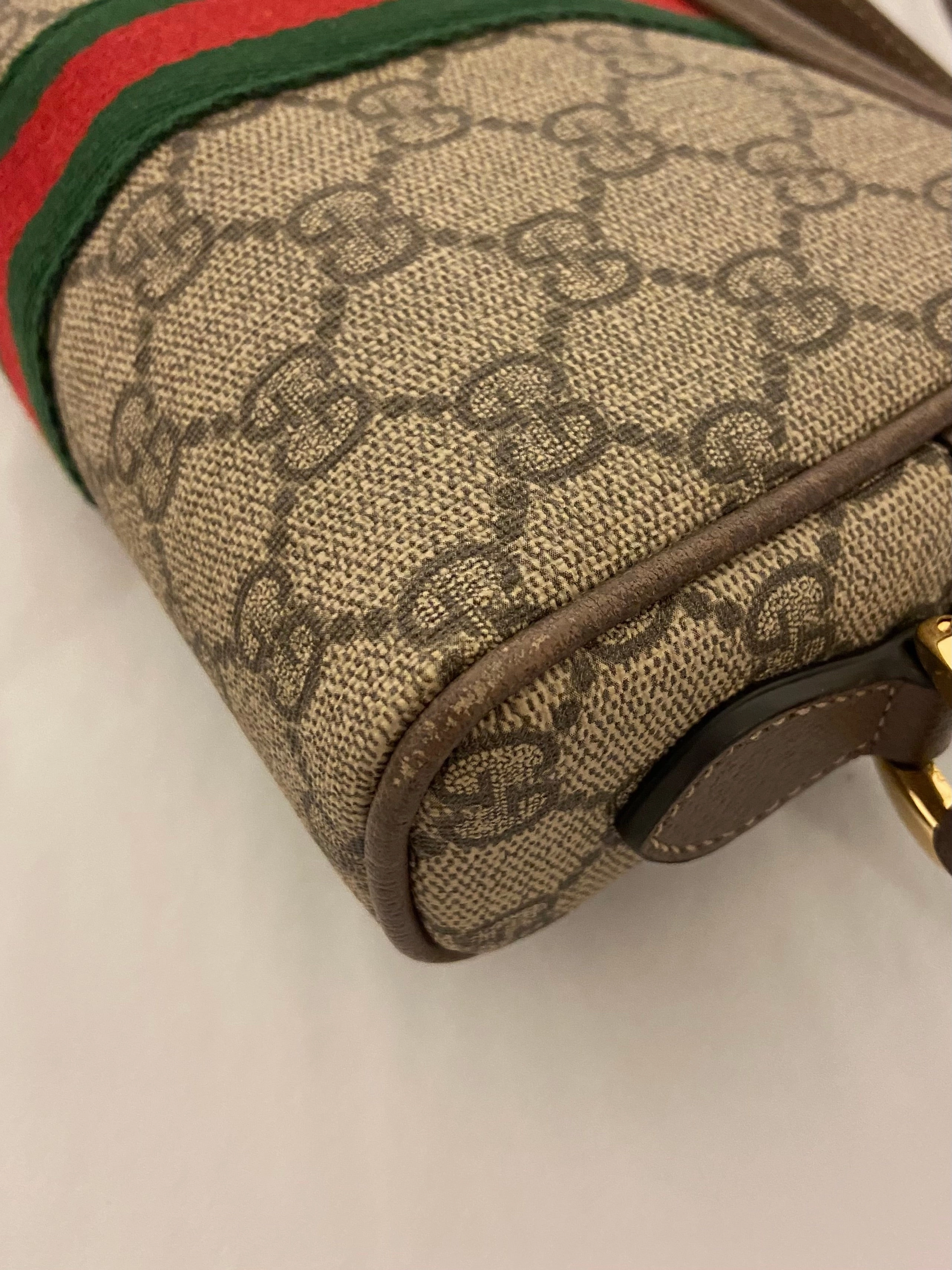 Gucci Ophidia GG Supreme Mini Bag - Current Season