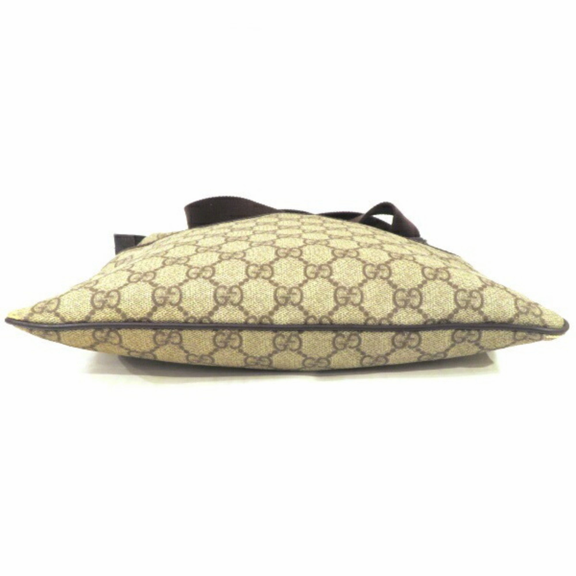 Gucci  Pvc Canvas Shoulder Bag (Pre-Owned)