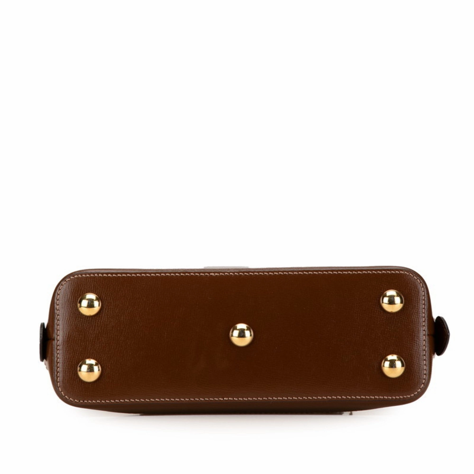 Gucci  Pvc Leather Handbag Shoulder Bag (Pre-Owned)