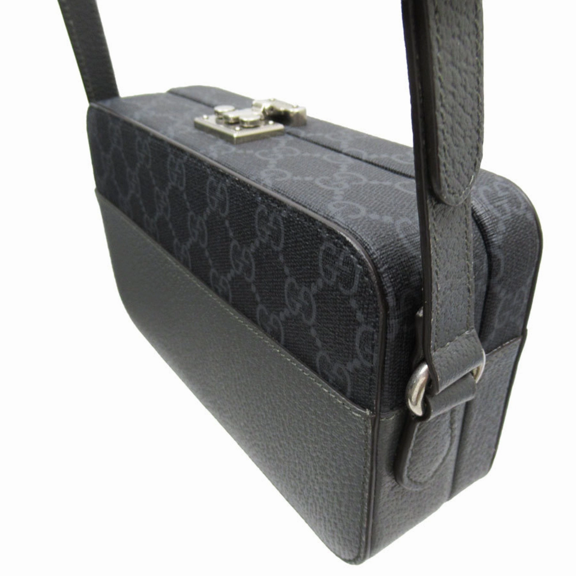 Gucci  Pvc Leather Shoulder Bag (Pre-Owned)