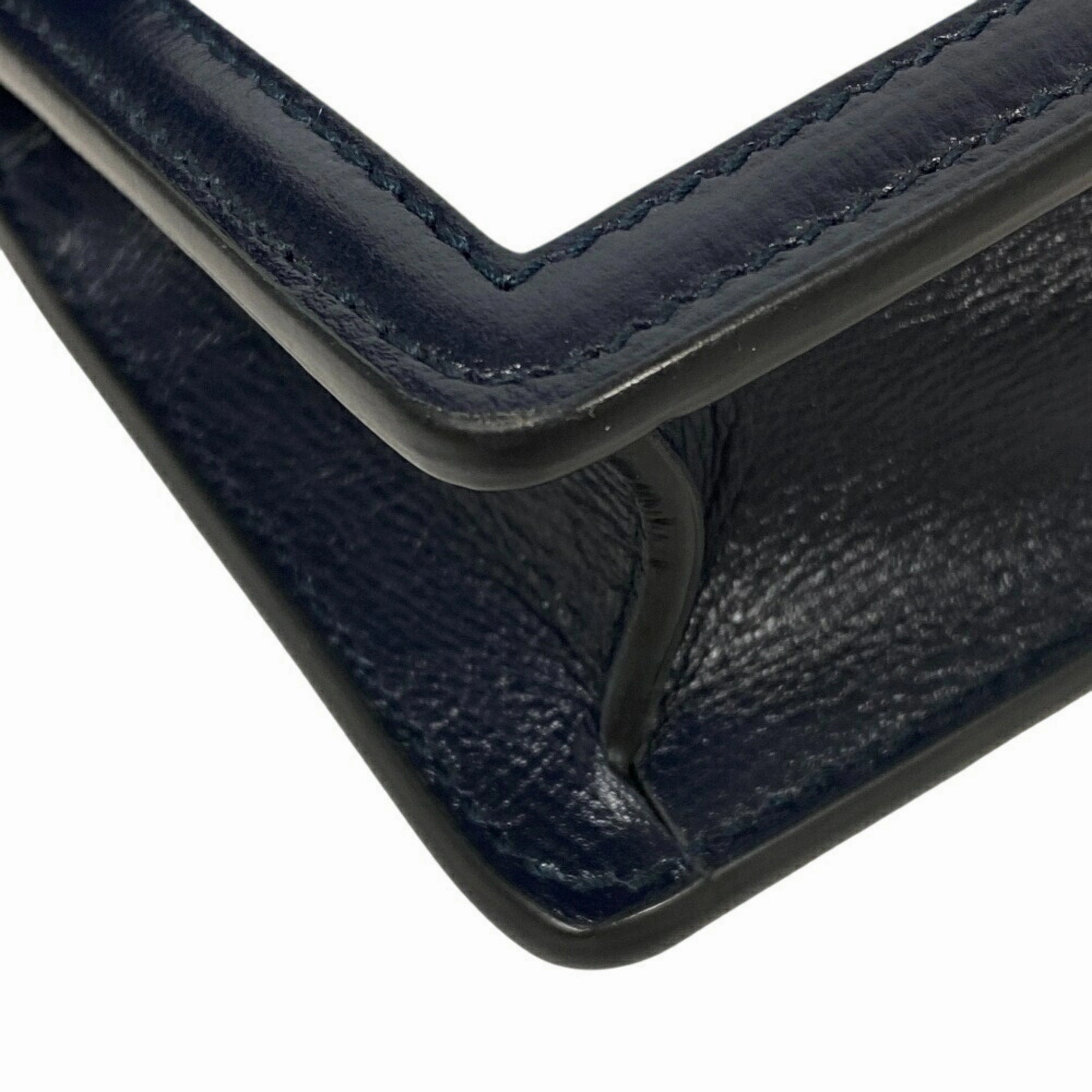 Gucci  Wool Leather Shoulder Bag (Pre-Owned)