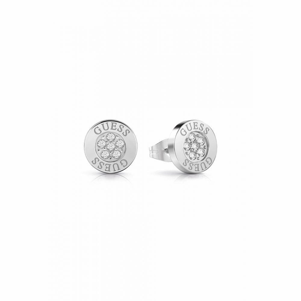 Guess Crystal Stud Earrings UBE02158RH