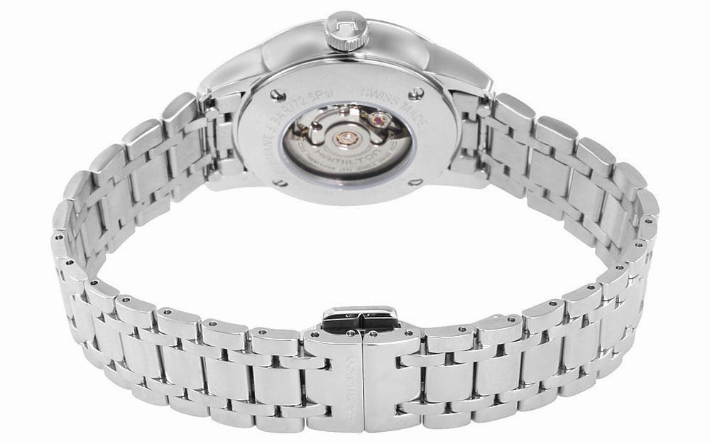 Hamilton American Classic Railroad Automatic Steel White Mother of Pearl Dial Women??s Watch H40405191
