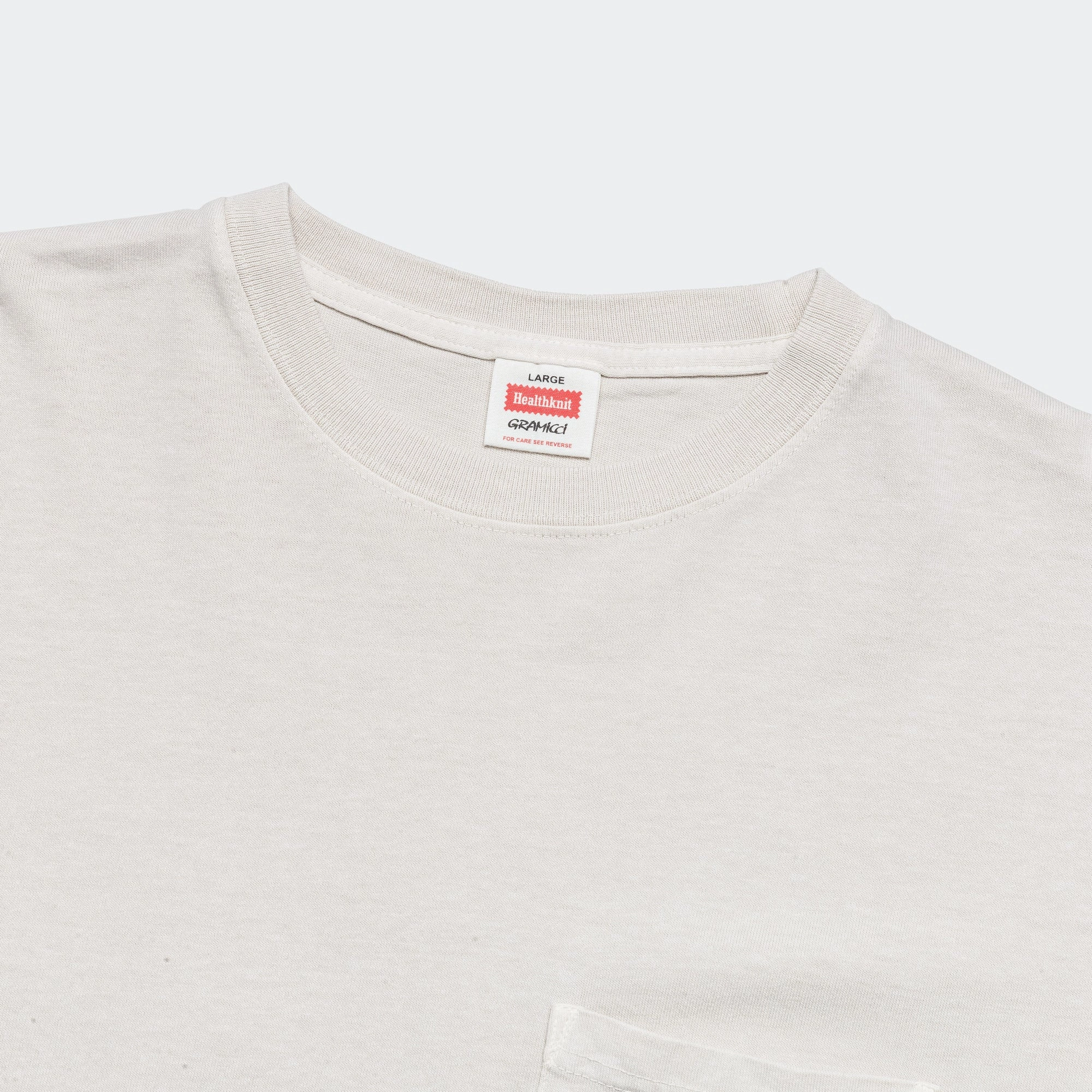 Healthknit SS Pocket Tee - Pigment Natural