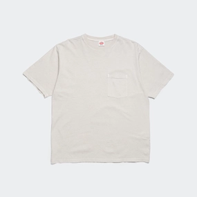 Healthknit SS Pocket Tee - Pigment Natural