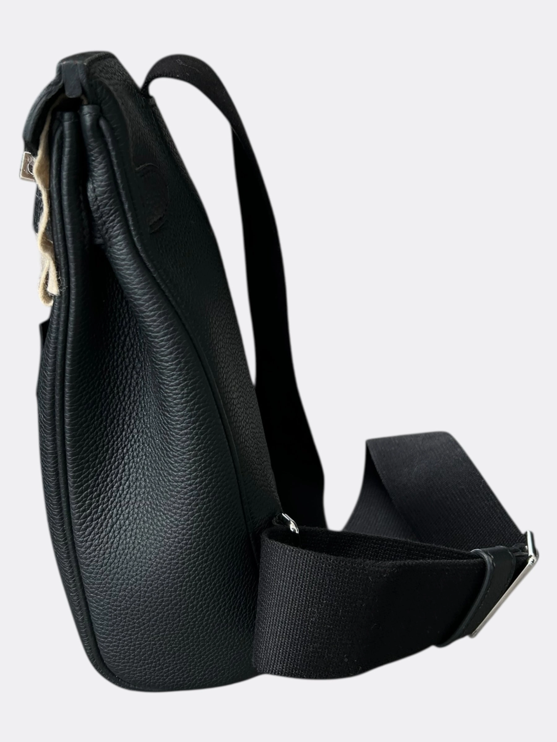 Hermes Black HAC A Dos PM Backpack