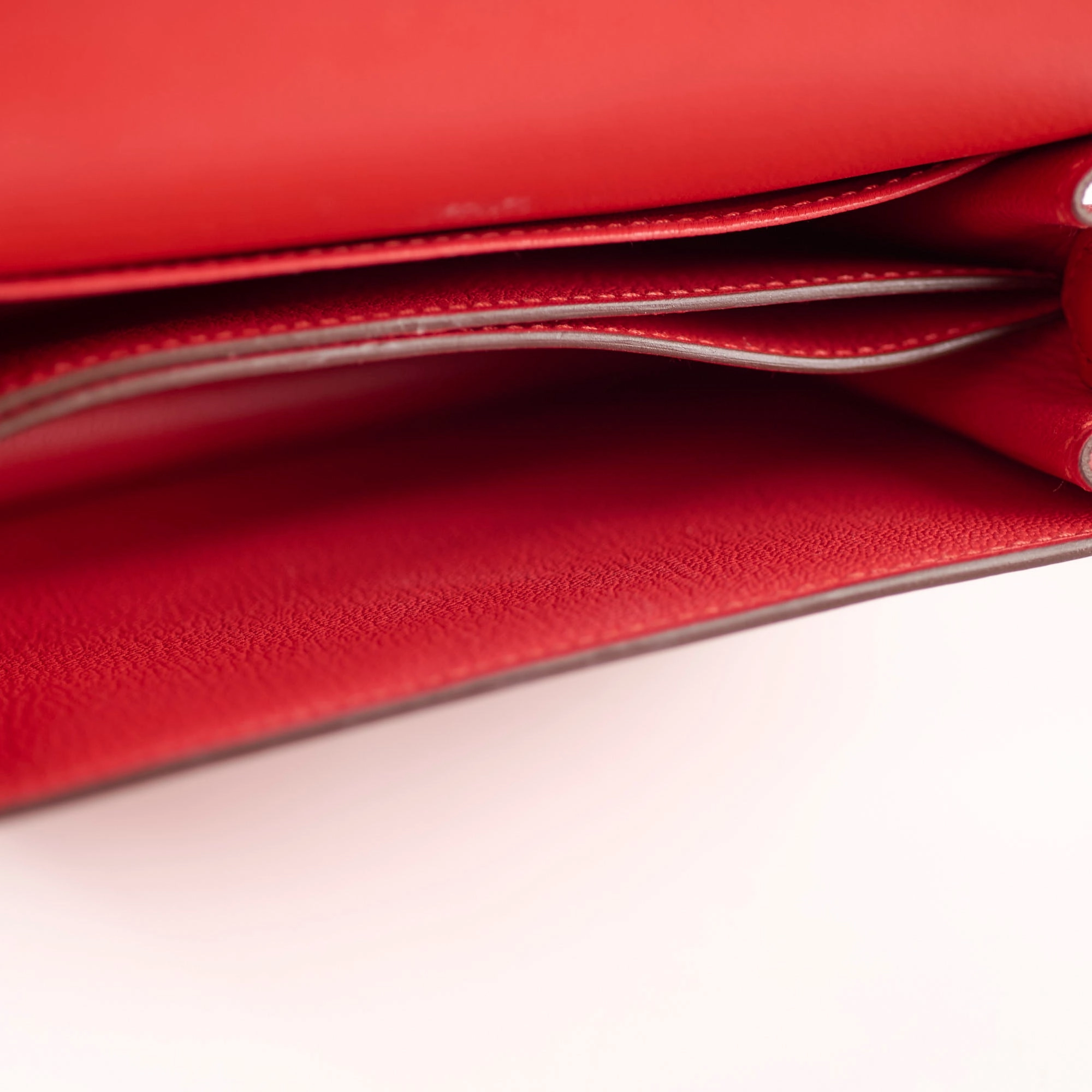 Hermes Mini Roulis Evercolor Red X Stamp
