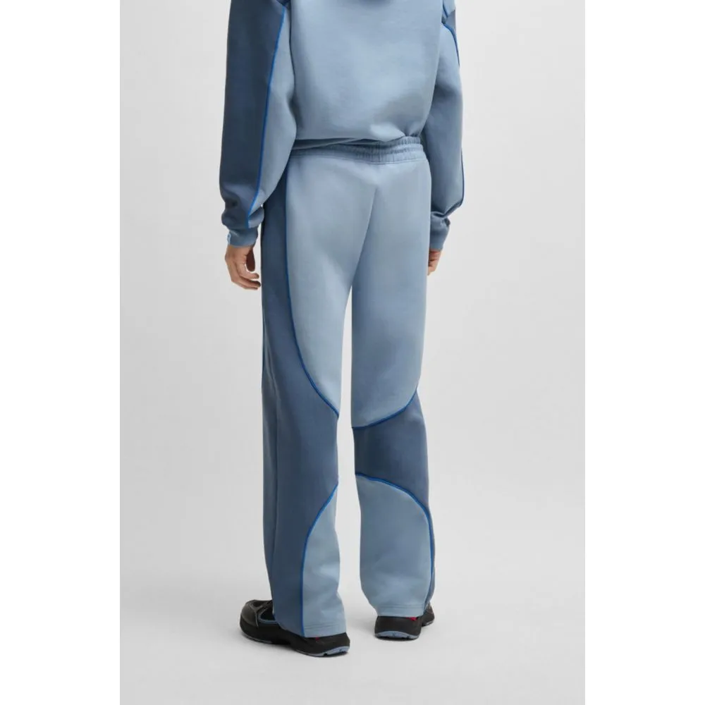 HUGO x RB tracksuit bottoms with piping details