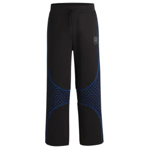 HUGO x RB tracksuit bottoms with piping details