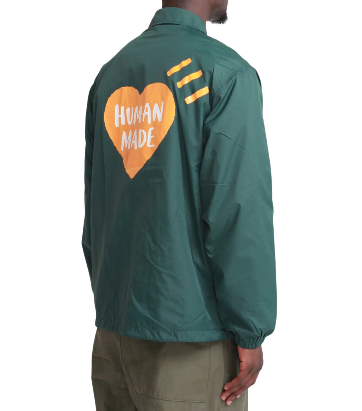 Human Made Coach Jacket Green
