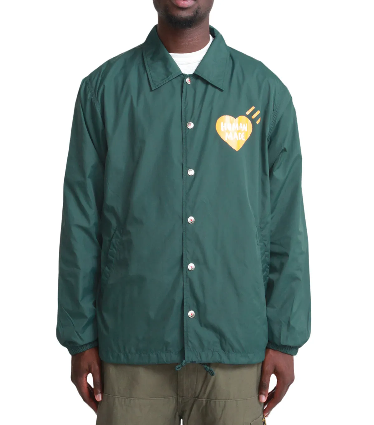 Human Made Coach Jacket Green