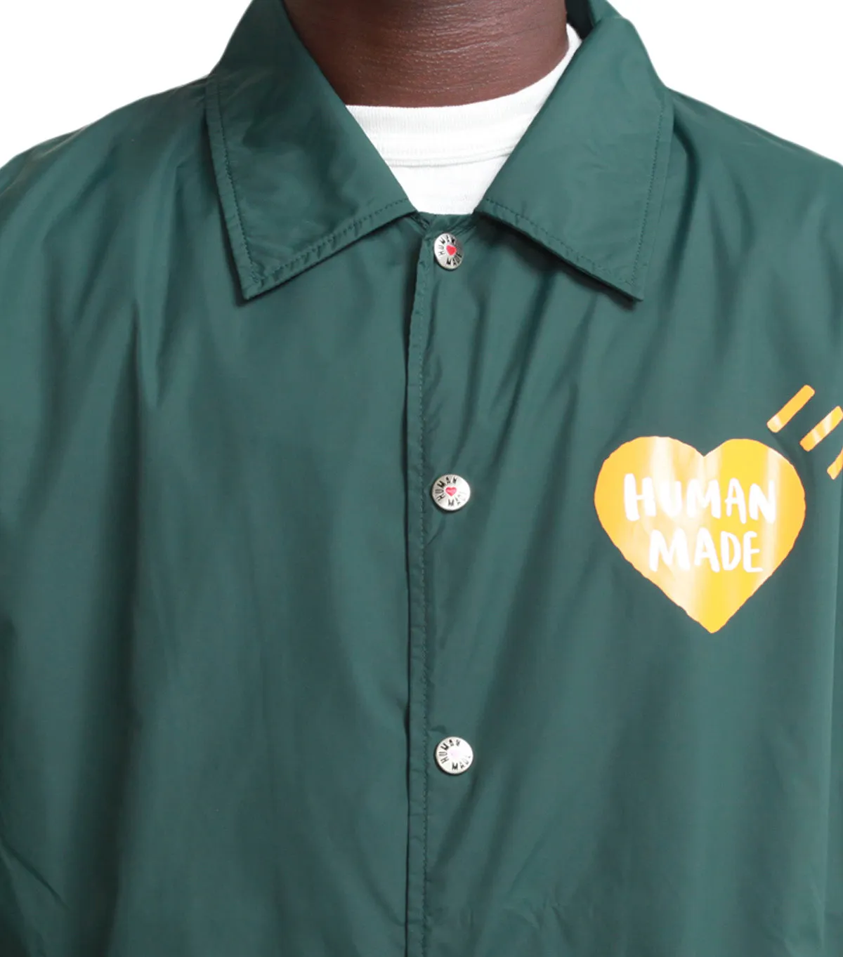 Human Made Coach Jacket Green