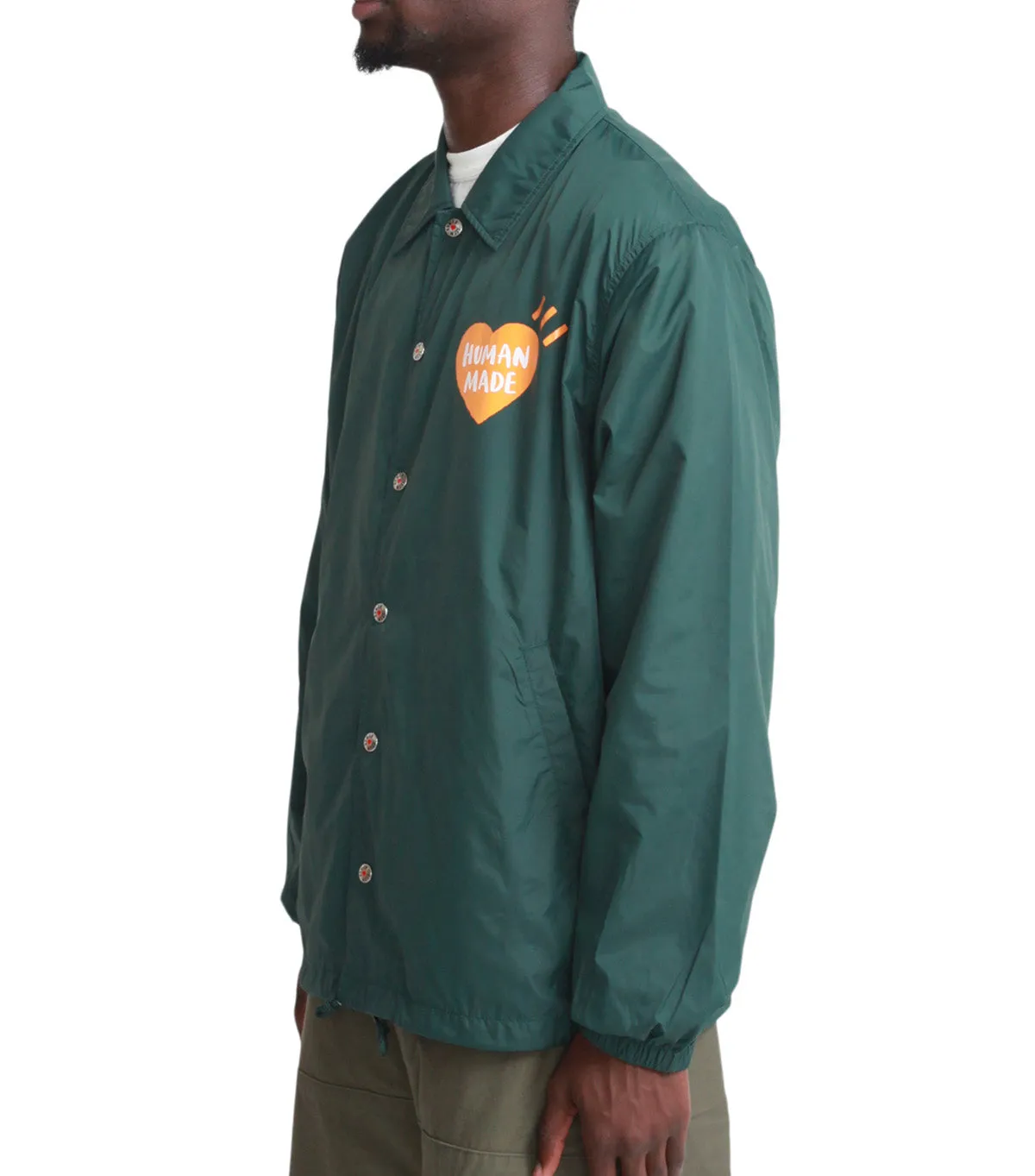 Human Made Coach Jacket Green