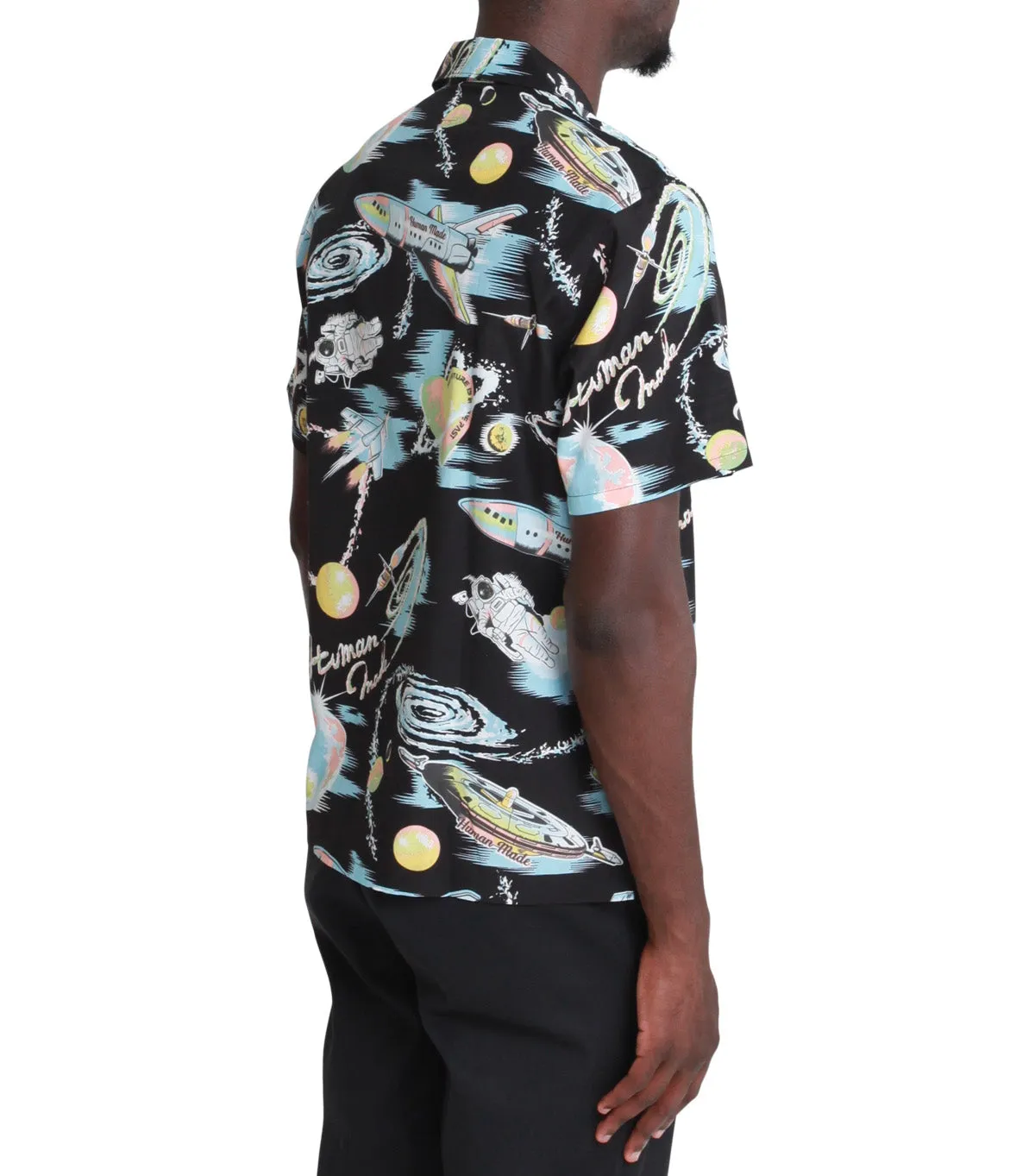 Human Made Graphic Aloha Shirt Black