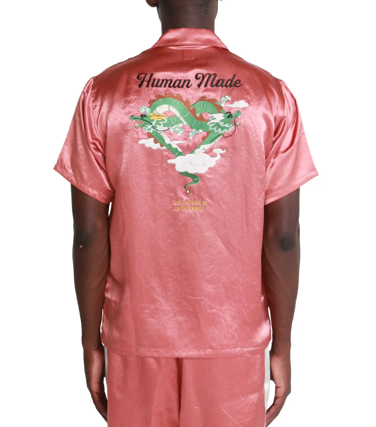 Human Made Yokosuka Short Sleeve Shirt Pink