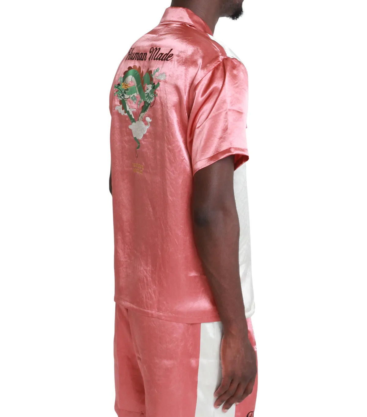 Human Made Yokosuka Short Sleeve Shirt Pink