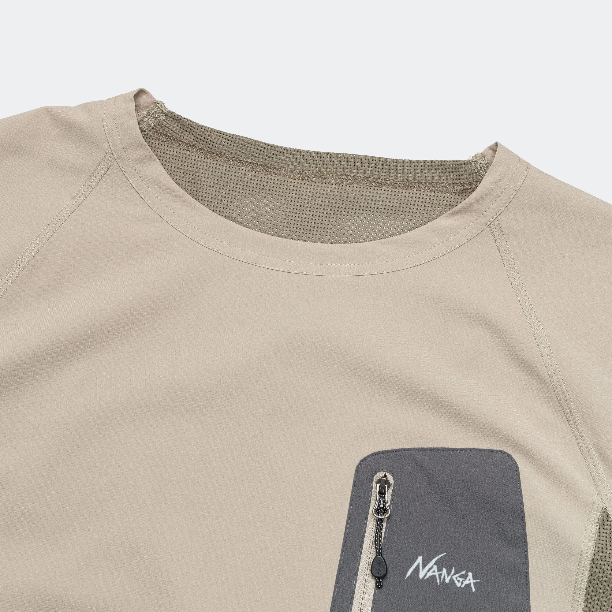 Hybrid Flex Long Sleeve Top - Beige