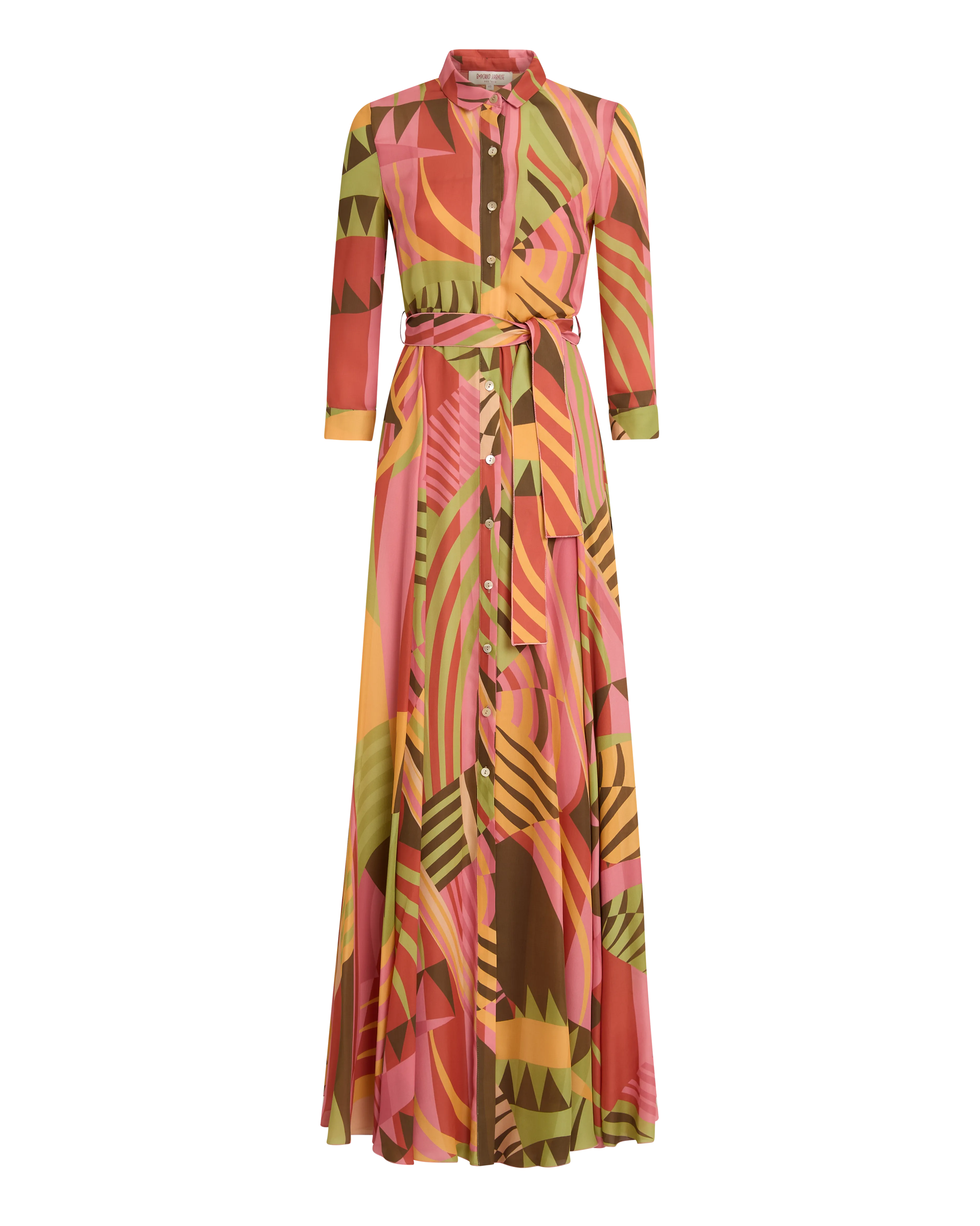 Ida Dress in Pagoda Print