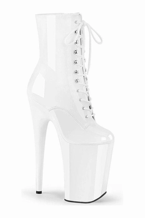 INFINITY-1020 Exotic Boot | White Patent