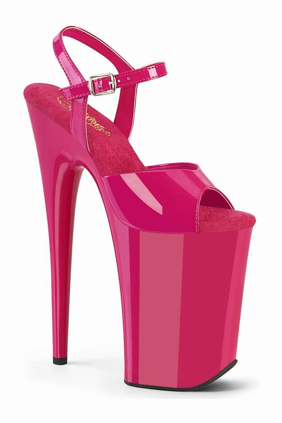 INFINITY-909 Fuchsia Patent Sandal