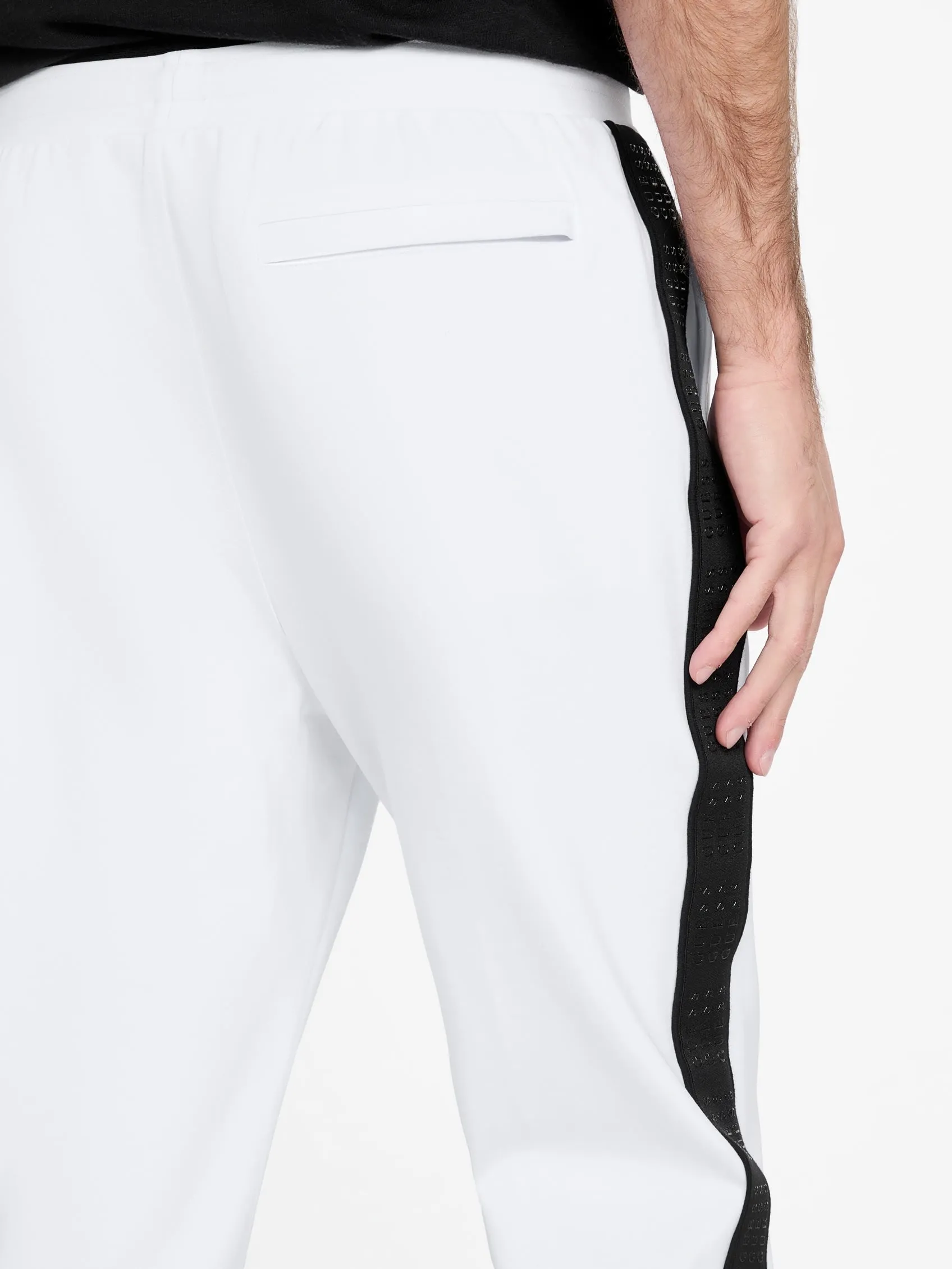 Ismael Logo-Tape Color-Block Joggers