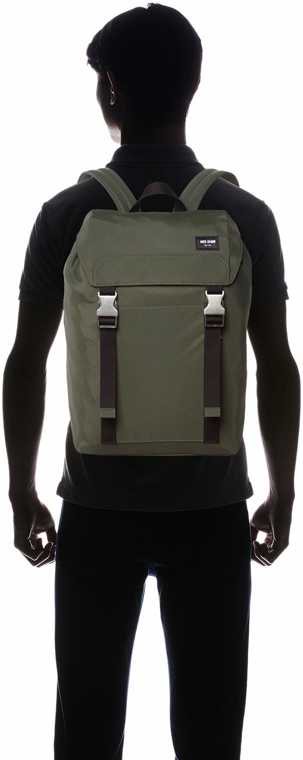 Jack Spade Men's Tech Travel Nylon Army Backpack