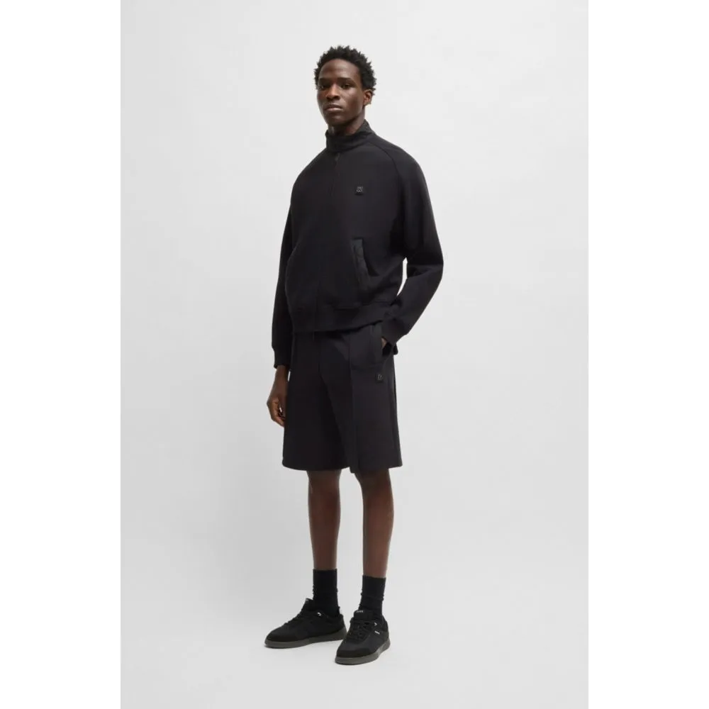 Jacket with contrast trims