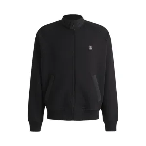 Jacket with contrast trims
