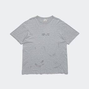 Japan Print SS T-Shirt - Heather Gray