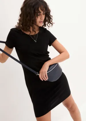 Jersey Mini Dress - Black