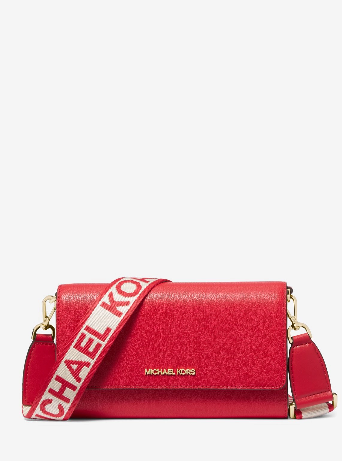 Jet Set Large Leather Crossbody Bag