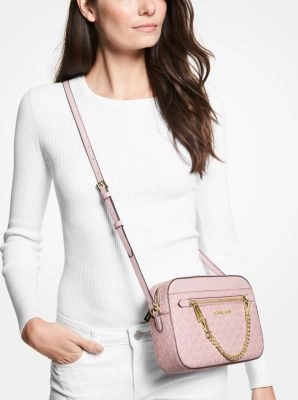 Jet Set Large Logo Crossbody Bag