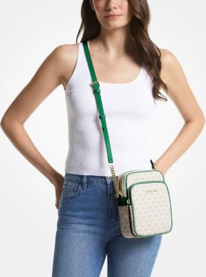 Jet Set Travel Medium Logo Crossbody Bag