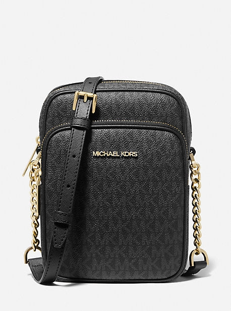 Jet Set Travel Medium Logo Crossbody Bag
