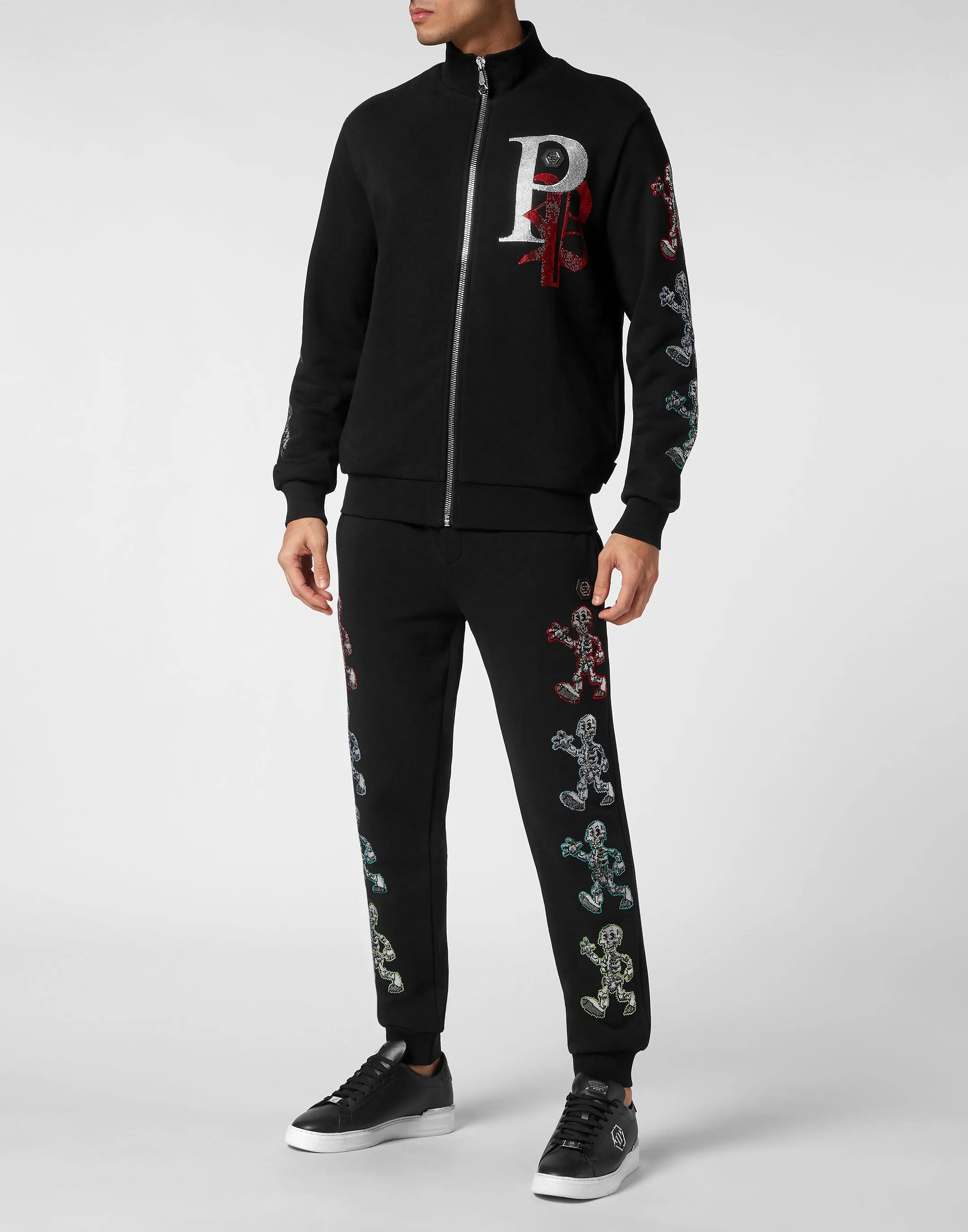Jogging Set: Hoodie/Trousers Skeleton