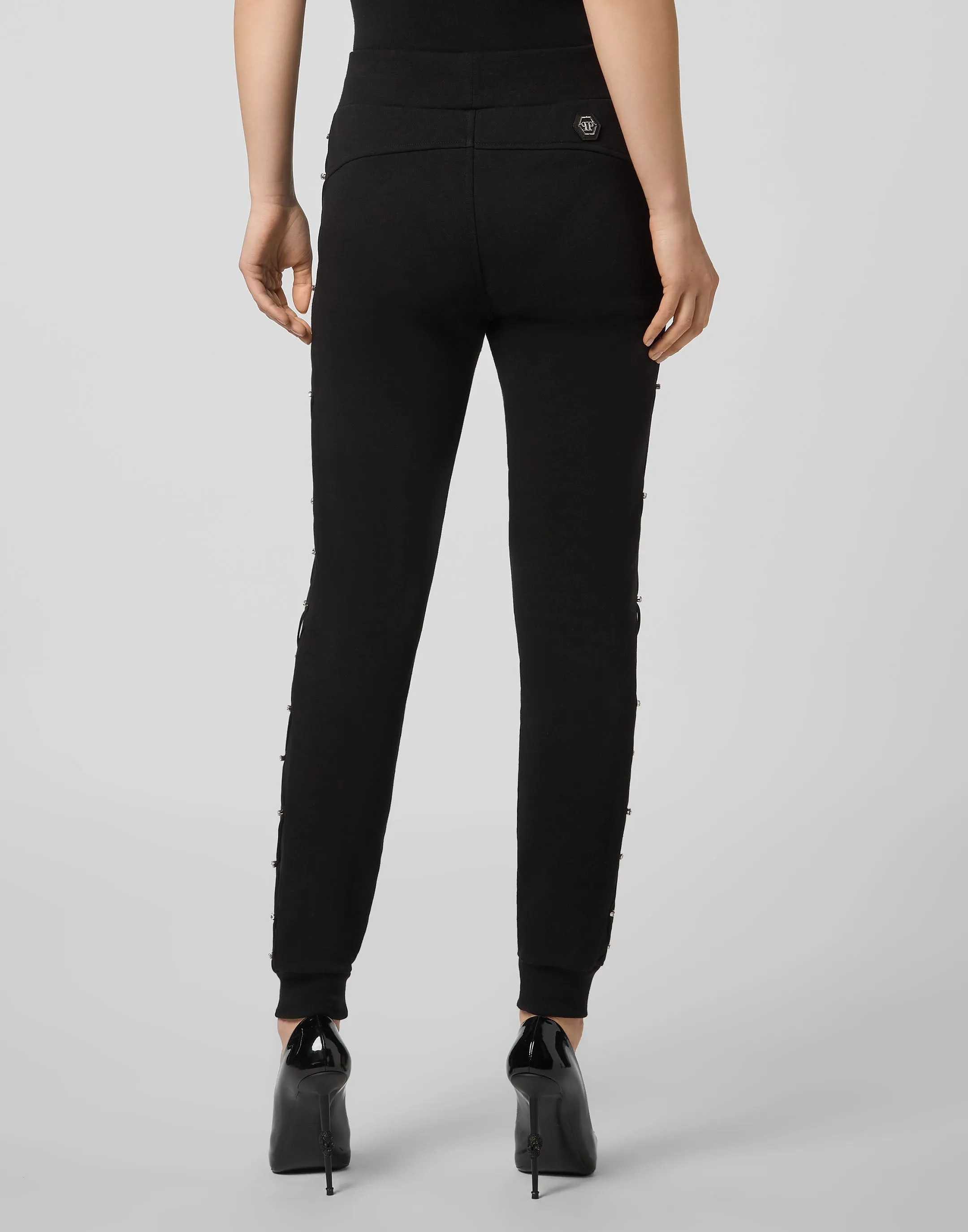 Jogging Trousers Net Crystal Touch Fringe